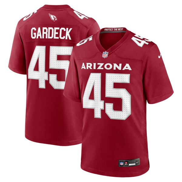 Dennis Gardeck Arizona Cardinals Nike Team Game Jersey - Cardinal