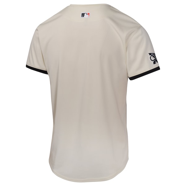 Texas Rangers Nike Youth City Connect Limited Jersey - Natural - Image 2