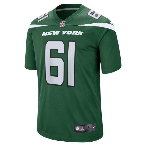 Max Mitchell New York Jets Nike Game Player Jersey - Gotham Green - Image 2