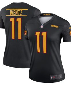 Carson Wentz Washington Commanders Nike Women's Alternate Legend Jersey - Black