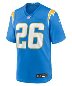 Alternative view of Donte Jackson Los Angeles Chargers Nike Team Game Jersey -  Powder Blue