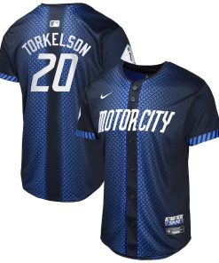 Spencer Torkelson Detroit Tigers Nike Youth 2024 City Connect Limited Jersey - Navy