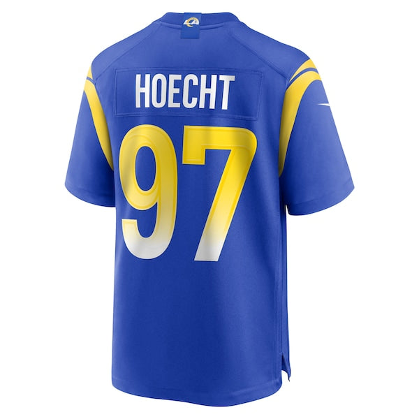 Michael Hoecht Los Angeles Rams Nike Game Player Jersey - Royal - Image 3