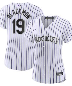 Charlie Blackmon Colorado Rockies Nike Women's Home Replica Player Jersey - White