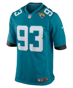 Alternative view of Tyler Lacy Jacksonville Jaguars Nike Team Game Jersey -  Teal