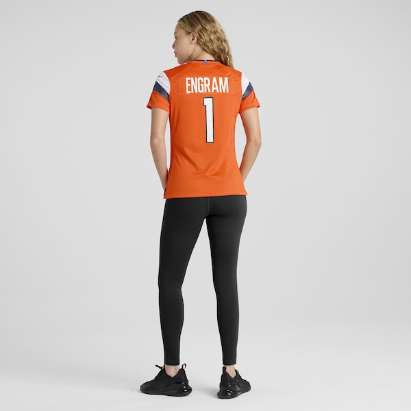 Evan Engram Denver Broncos Nike Women's Team Game Jersey - Orange - Image 6