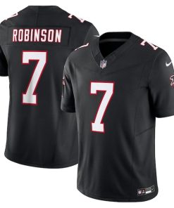 Bijan Robinson Atlanta Falcons Nike Alternate Vapor F.U.S.E. Limited Jersey - Black/White