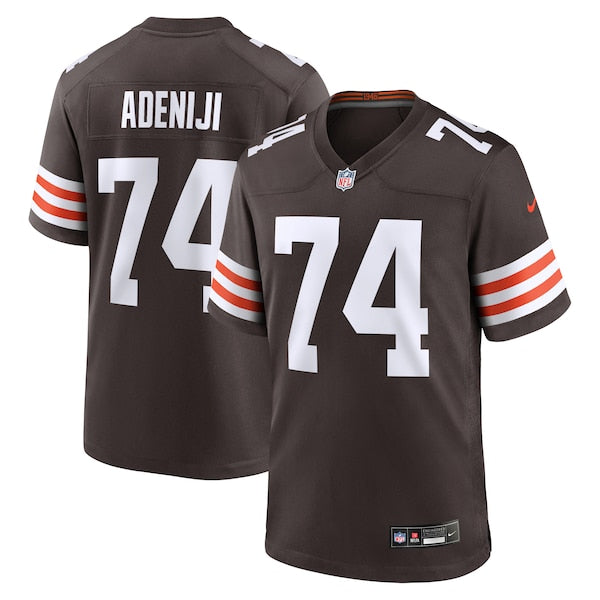 Hakeem Adeniji Cleveland Browns Nike Game Jersey - Brown