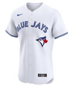 Alternative view of Jose Berrios Toronto Blue Jays Nike Home Elite Player Jersey - White