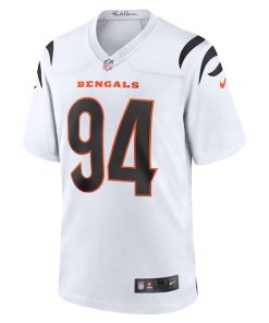 Alternative view of Sam Hubbard Cincinnati Bengals Nike  Game Jersey - White