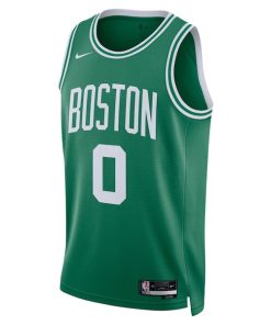 Alternative view of Jayson Tatum Boston Celtics Nike Unisex Swingman Jersey - Icon Edition - Kelly Green