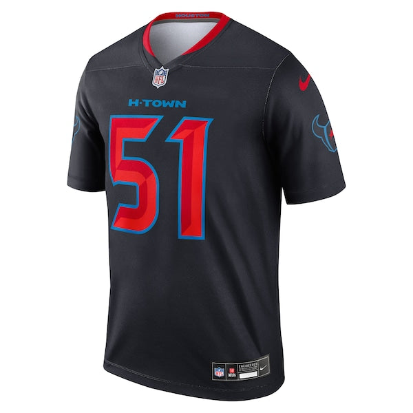 Will Anderson Jr. Houston Texans Nike Alternate Legend Player Performance Top - Navy/Red - Image 3