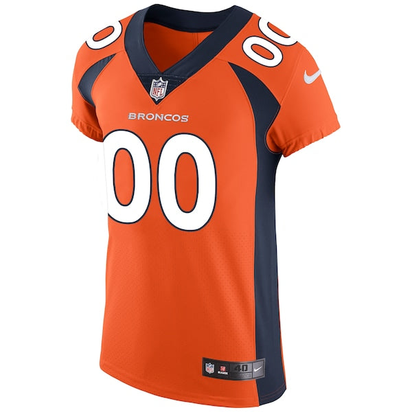 Denver Broncos Nike Vapor Untouchable Custom Elite Jersey - Orange - Image 2