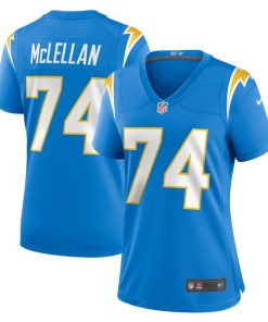 Tyler McLellan Los Angeles Chargers Nike Women's  Game Jersey -  Powder Blue