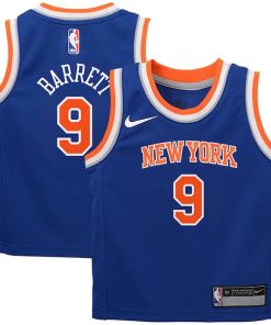 RJ Barrett New York Knicks Nike Preschool Swingman Player Jersey - Icon Edition - Blue
