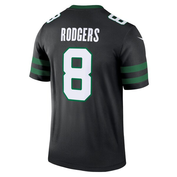 Aaron Rodgers New York Jets Nike Alternate Legend Jersey - Legacy Black - Image 4