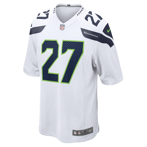 Tariq Woolen Seattle Seahawks Nike Game Player Jersey - White - Image 2