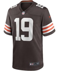 Alternative view of Bernie Kosar Cleveland Browns Nike Game Retired Player Jersey - Brown