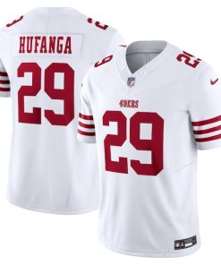 Talanoa Hufanga San Francisco 49ers Nike Vapor F.U.S.E. Limited Jersey - White