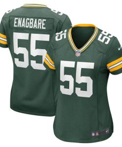 Kingsley Enagbare Green Bay Packers Nike Women's Player Game Jersey - Green