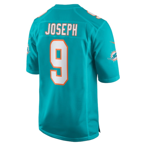 Kelvin Joseph Miami Dolphins Nike Team Game Jersey - Aqua - Image 3