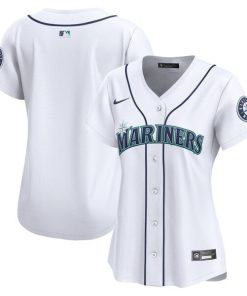 Seattle Mariners Nike Women's Home Limited Jersey - White