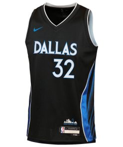 Alternative view of Dallas Mavericks Nike 2025/26 City Edition Swingman Jersey - Black - Cooper Flagg