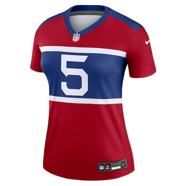Kayvon Thibodeaux New York Giants Nike Women's Alternate Legend Player Jersey - Century Red - Image 2