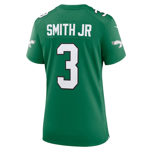 Nolan Smith Philadelphia Eagles Nike Women's Alternate Game Jersey - Kelly Green - Image 3