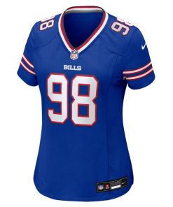 Alternative view of T.J. Sanders Buffalo Bills Nike Women's Team Game Jersey -  Royal
