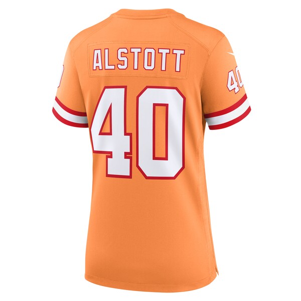 Mike Alstott Tampa Bay Buccaneers Nike Women's Throwback Game Jersey - Orange - Image 3