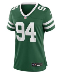 Alternative view of Solomon Thomas New York Jets Nike Women's Team Game Jersey - Legacy Green