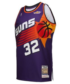 Alternative view of Jason Kidd Phoenix Suns  2000 NBA All-Star Game Authentic Jersey - Purple
