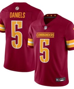 Jayden Daniels Washington Commanders Nike  Vapor Untouchable Limited Jersey - Burgundy