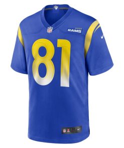 Alternative view of JJ Laap Los Angeles Rams Nike Game Jersey -  Royal
