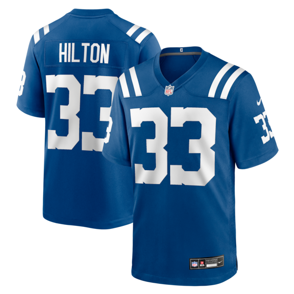 Mike Hilton Indianapolis Colts Nike Team Game Jersey - Royal