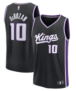 DeMar DeRozan Sacramento Kings  Youth Fast Break Replica Player Jersey - Icon Edition - Black