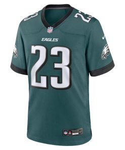 Alternative view of Jakorian Bennett Philadelphia Eagles Nike Team Game Jersey - Midnight Green