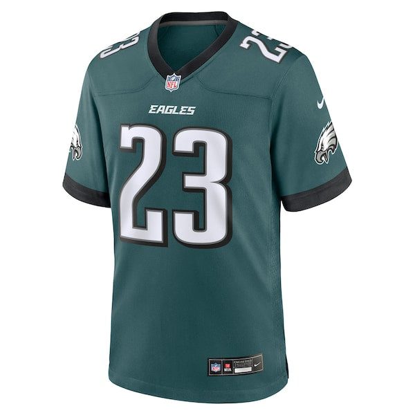 Jakorian Bennett Philadelphia Eagles Nike Team Game Jersey - Midnight Green - Image 2