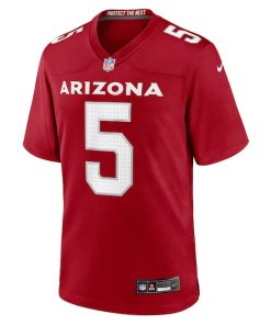 Alternative view of Baron Browning Arizona Cardinals Nike Team Game Jersey -  Cardinal