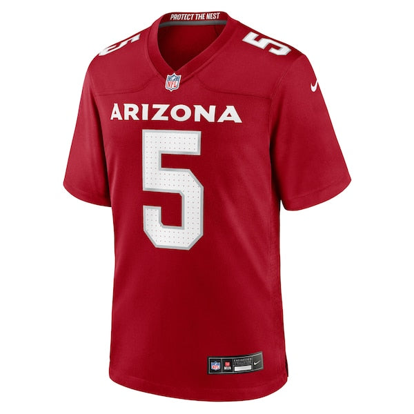 Baron Browning Arizona Cardinals Nike Team Game Jersey - Cardinal - Image 2
