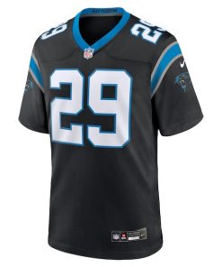 Alternative view of D'Shawn Jamison Carolina Panthers Nike Team Game Jersey -  Black