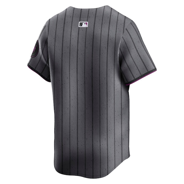 New York Mets Nike City Connect Limited Jersey - Gray - Image 3