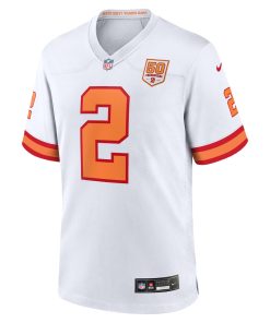 Alternative view of Emeka Egbuka Tampa Bay Buccaneers '76 Nike Alternate 50th Season  Game Jersey -  White