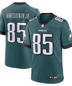 Albert Okwuegbunam Jr. Philadelphia Eagles Nike Team Game Jersey - Midnight Green