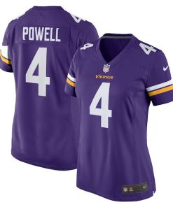 Brandon Powell Minnesota Vikings Nike Women's  Game Jersey -  Purple