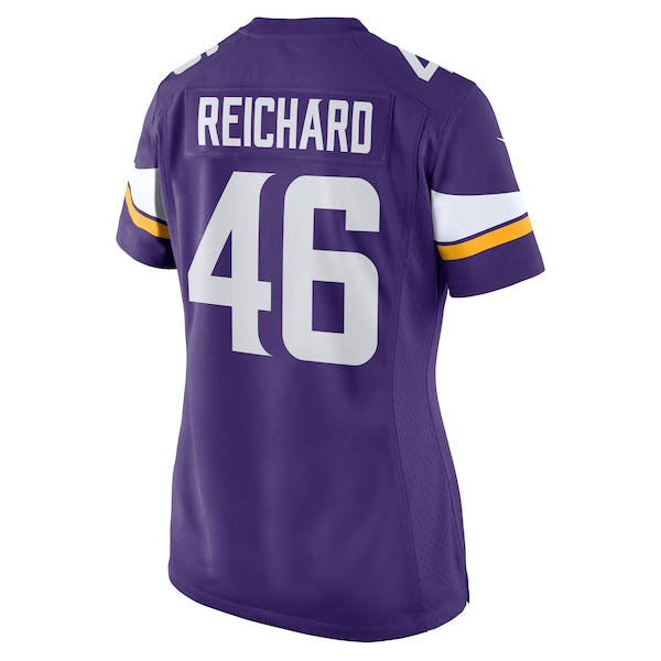 Will Reichard Minnesota Vikings Nike Women's Game Jersey - Purple - Image 3