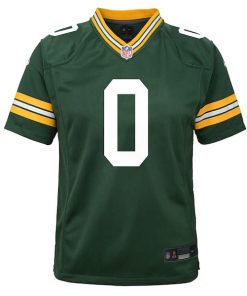 Alternative view of Matthew Golden Green Bay Packers Nike Youth Team Game Jersey - Green
