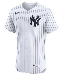 Alternative view of New York Yankees Nike  Home Elite Pick-A-Player Retired Roster Jersey - White
