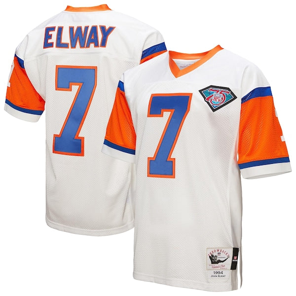 John Elway Denver Broncos 1994 Authentic Throwback Retired Player Jersey - White